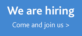 We are hiring