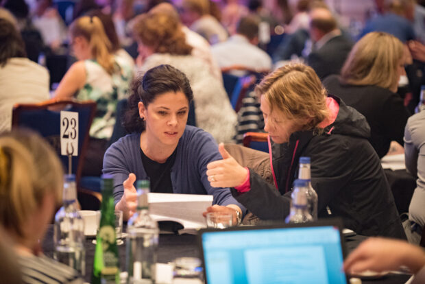 Delegates at the symposium