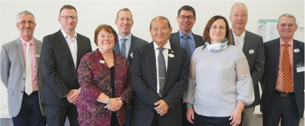 PIC/S Executive Bureau 2018-2019 (from left to right): Jacques Morénas (France / ANSM); Mark Birse (UK / MHRA); Susan Laska (US FDA); Paul Gustafson (Canada / RORB); Boon Meow Hoe, PIC/S Chairman (Singapore / HSA); Andreas Krassnigg (Austria / AGES); Anne Hayes, PIC/S Deputy Chairperson (Ireland / HPRA); Ger Jan van Ringen (Netherlands / IGJ); Paul Hargreaves (UK / MHRA).
