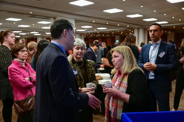 GPvP Inspector answering questions from a delegate during the Symposium